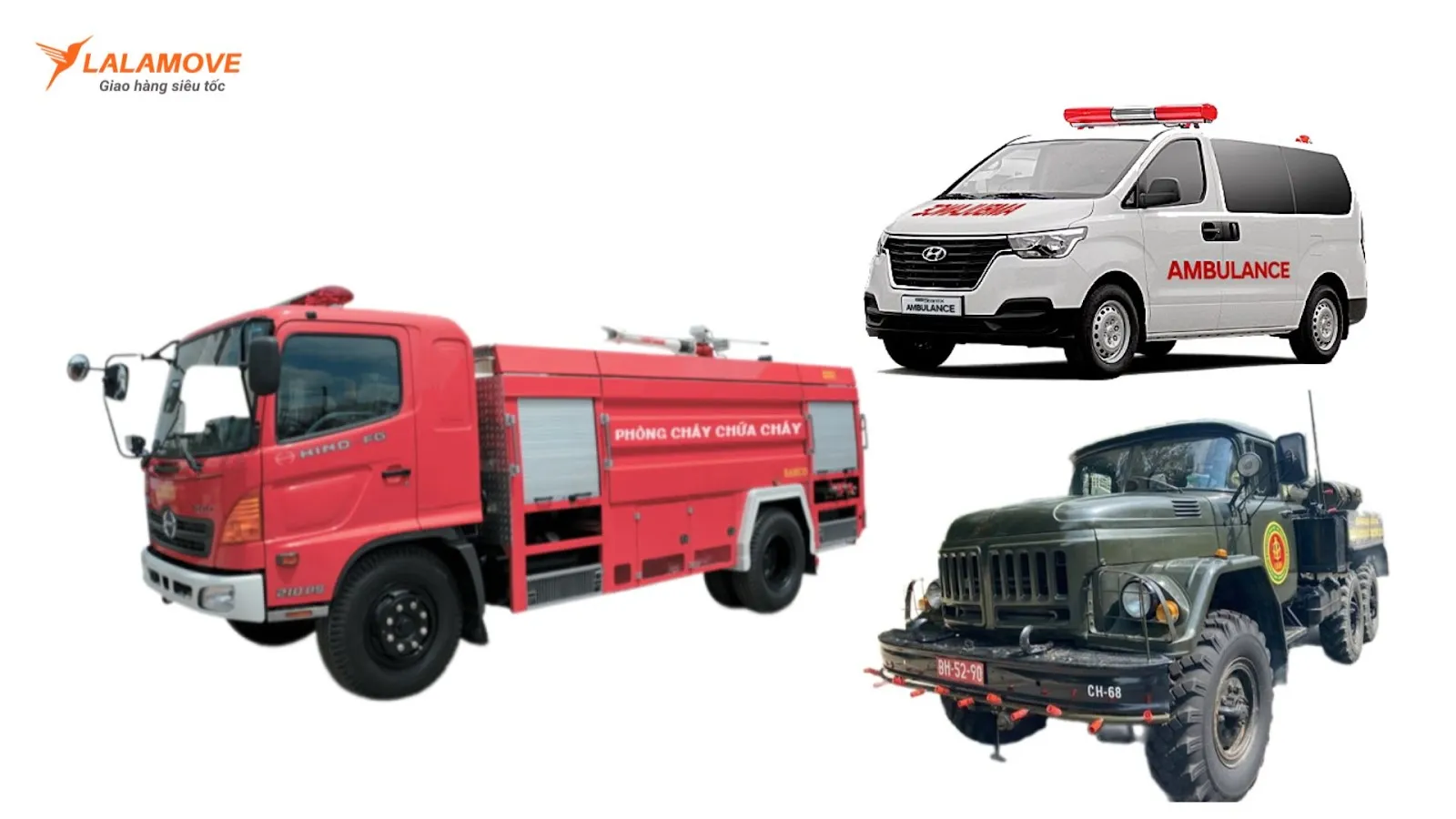 Các loại xe được miễn trừ giờ cấm xe tải