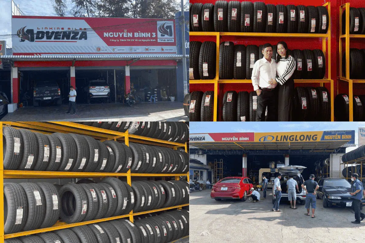 Thay vỏ ô tô Nguyên Bình Cần Thơ & Miền Tây - uy tín, chính hãng, dịch vụ trọn đời