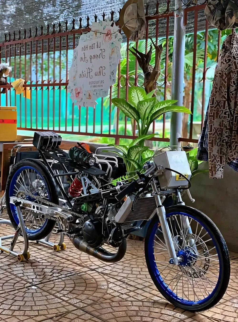 ảnh xe điện độ drag 1