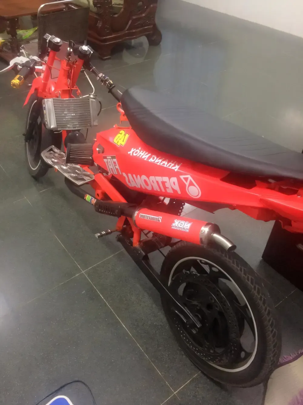 ảnh xe điện độ drag 10