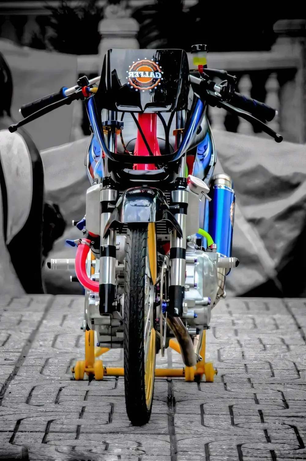 ảnh xe điện độ drag 6