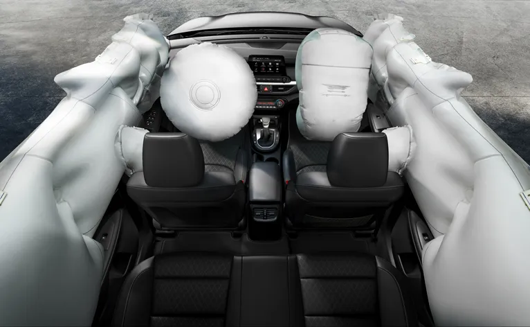 Kia K3 được trang bị lên đến 6 túi khí