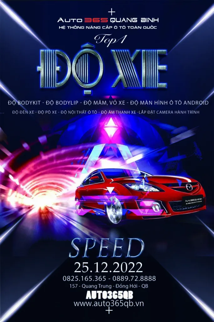 Showroom Auto365 Quảng Bình với đa dạng sản phẩm nội thất ô tô