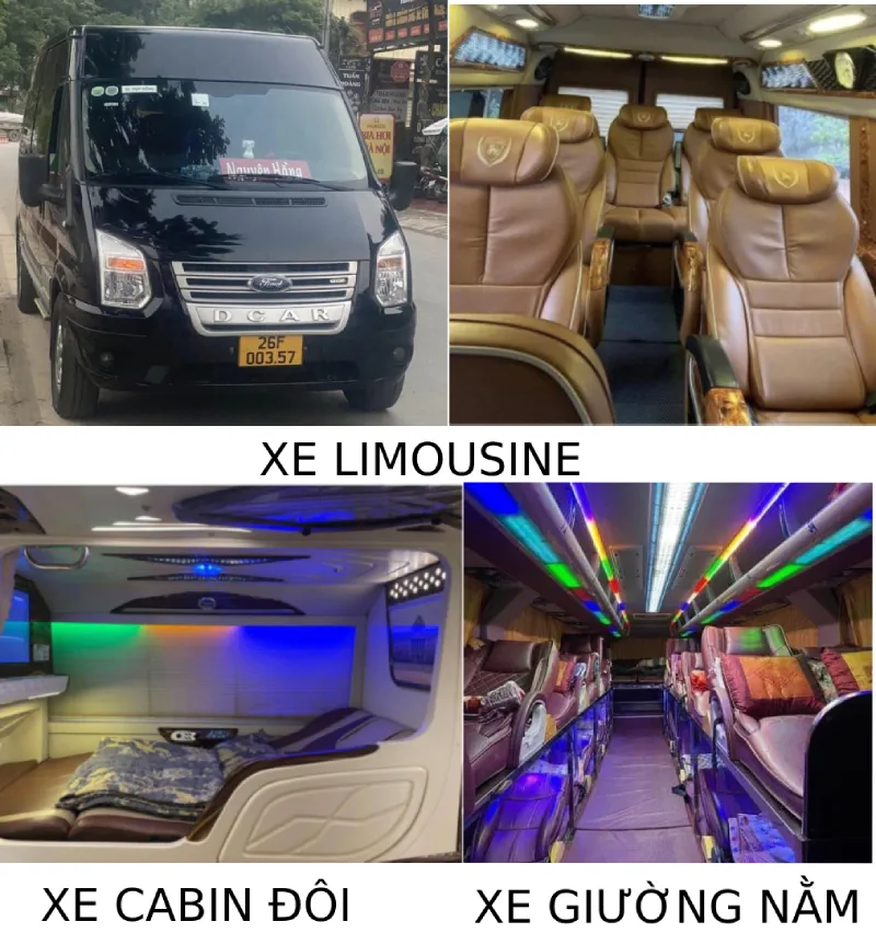 Nhà xe Nguyên Hằng phục vụ tuyến Hà Nội Tà Xùa
