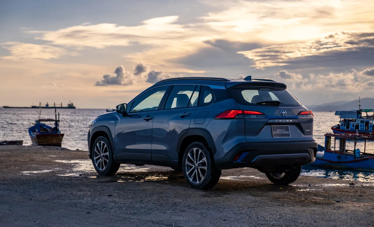 Thiết kế ngoại hình Toyota Cross 2022