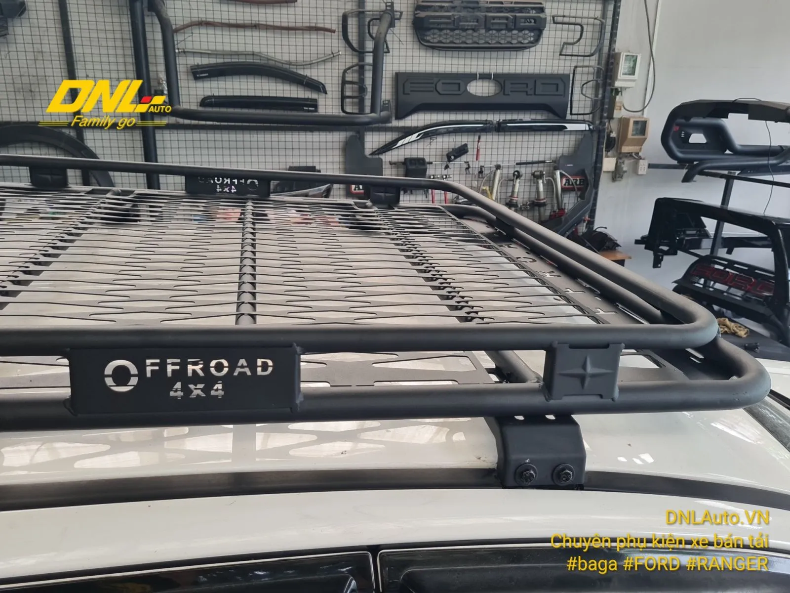 Ba-ga mui giúp tăng khả năng chuyên chở đồ đạc cần thiết cho các chuyến đi off-road