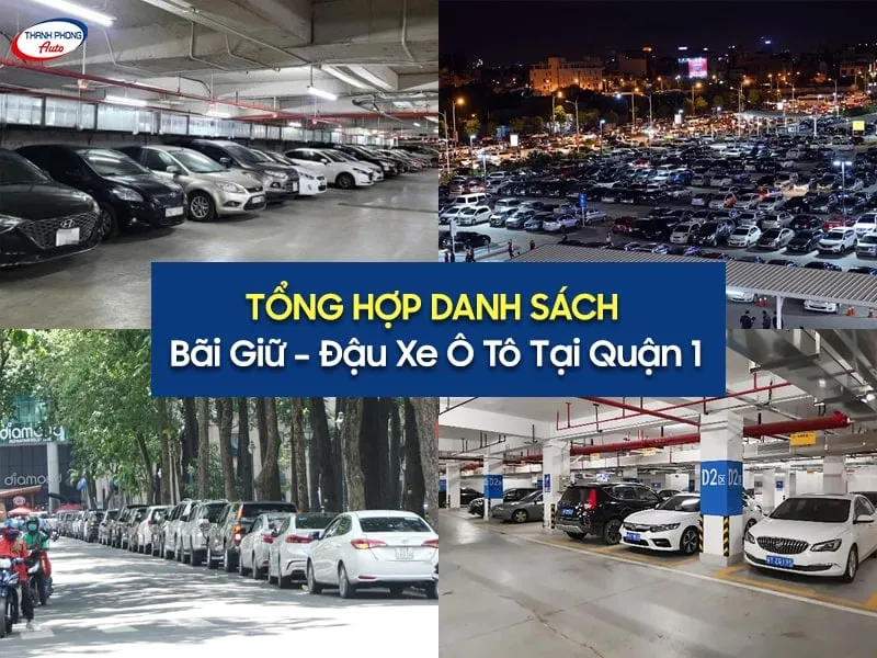 Bãi giữ xe ô tô quận 1 có mái che