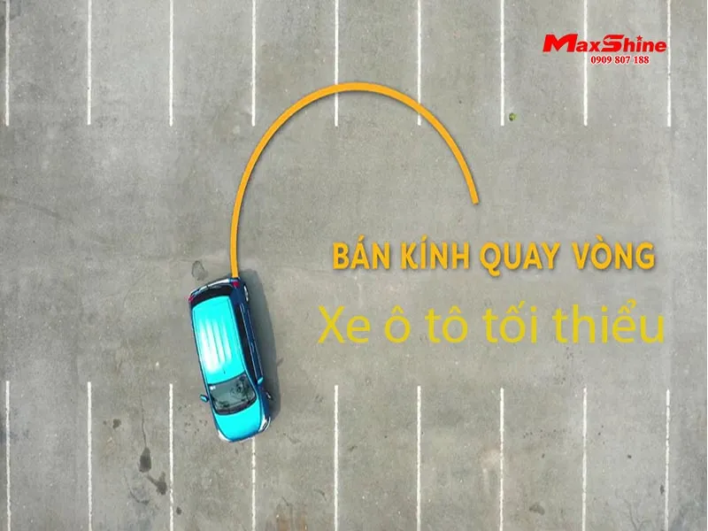 Công thức tính toán bán kính vòng quay tối thiểu của xe ô tô