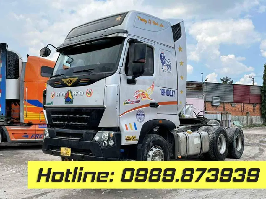 bán xe đầu kéo howo a7 420 cũ