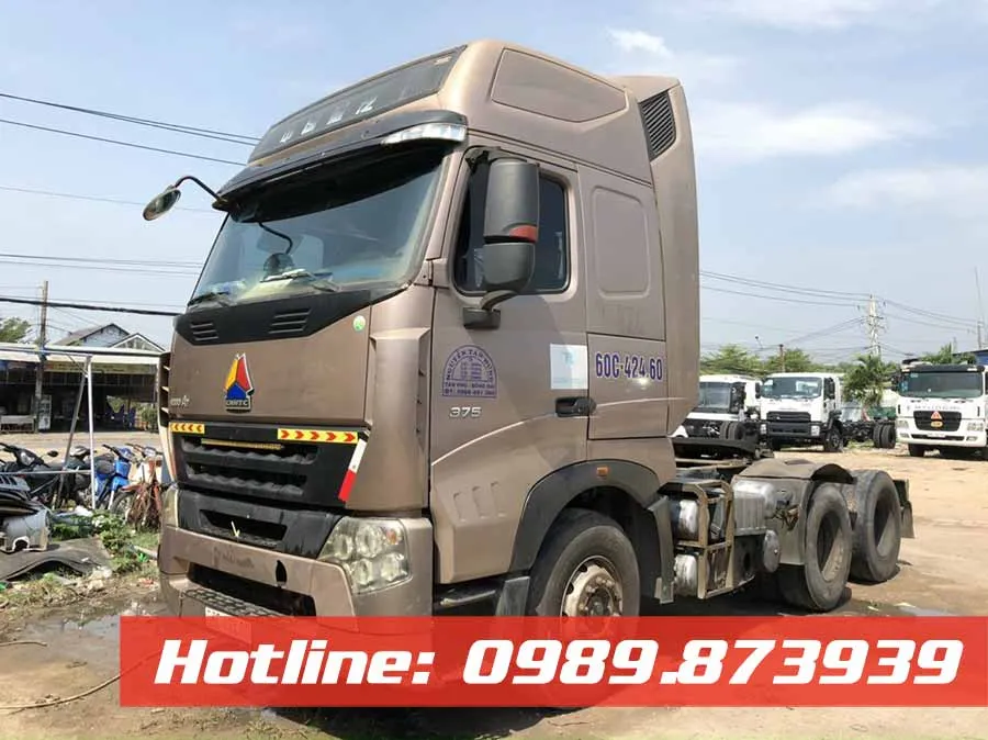 Bán xe đầu kéo Howo A7 đời 2015