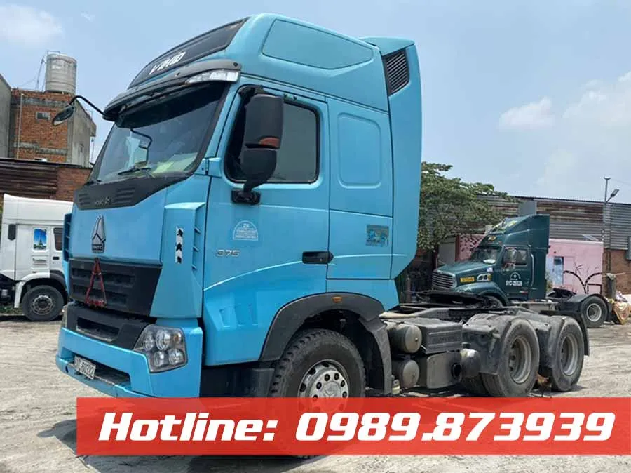 Bán xe đầu kéo Howo A7 cũ đời 2015