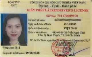 Bằng lái xe ô tô hạng B1 số tự động và chi phí học lái xe ô tô mất bao nhiêu tiền
