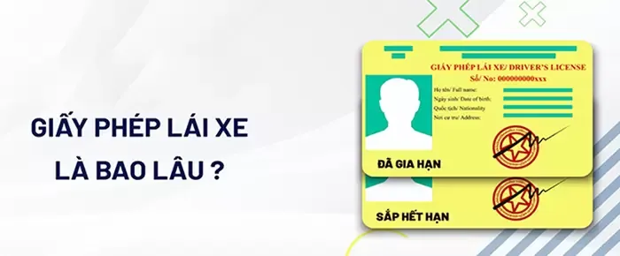 Bằng lái hạng C có thời hạn 5 năm