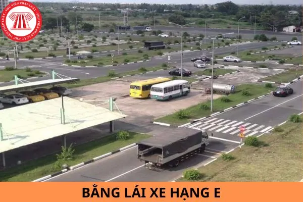 Bằng lái xe hạng E lái được xe tải bao nhiêu tấn?