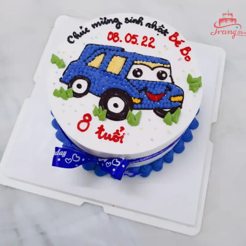 Bánh sinh nhật 3D xe cảnh sát