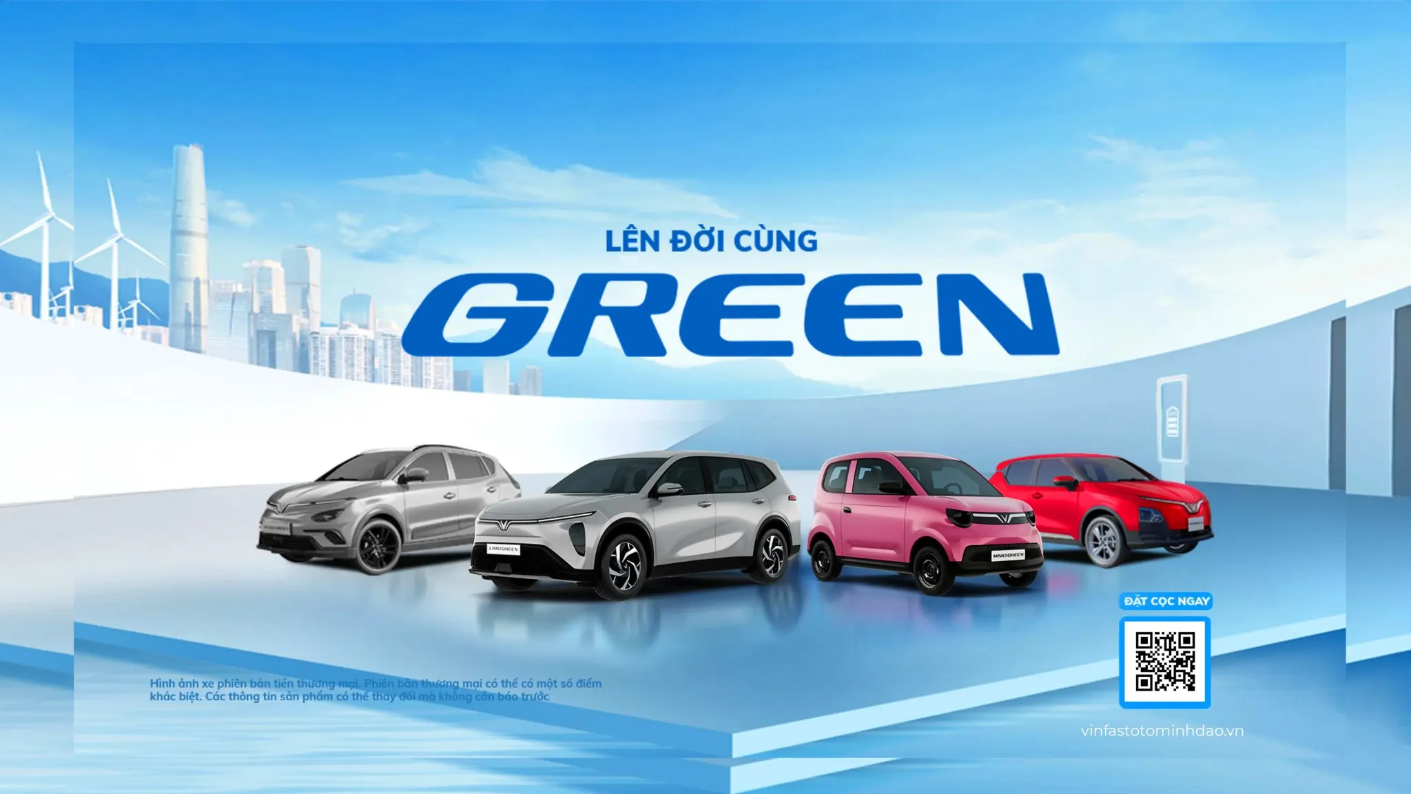 bảng giá xe dịch vụ vinfast green và ec van