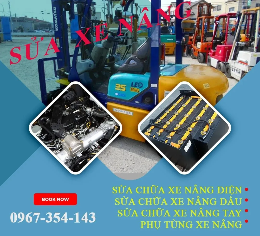 Dịch vụ sửa chữa xe nâng chuyên nghiệp tại OtoTMT