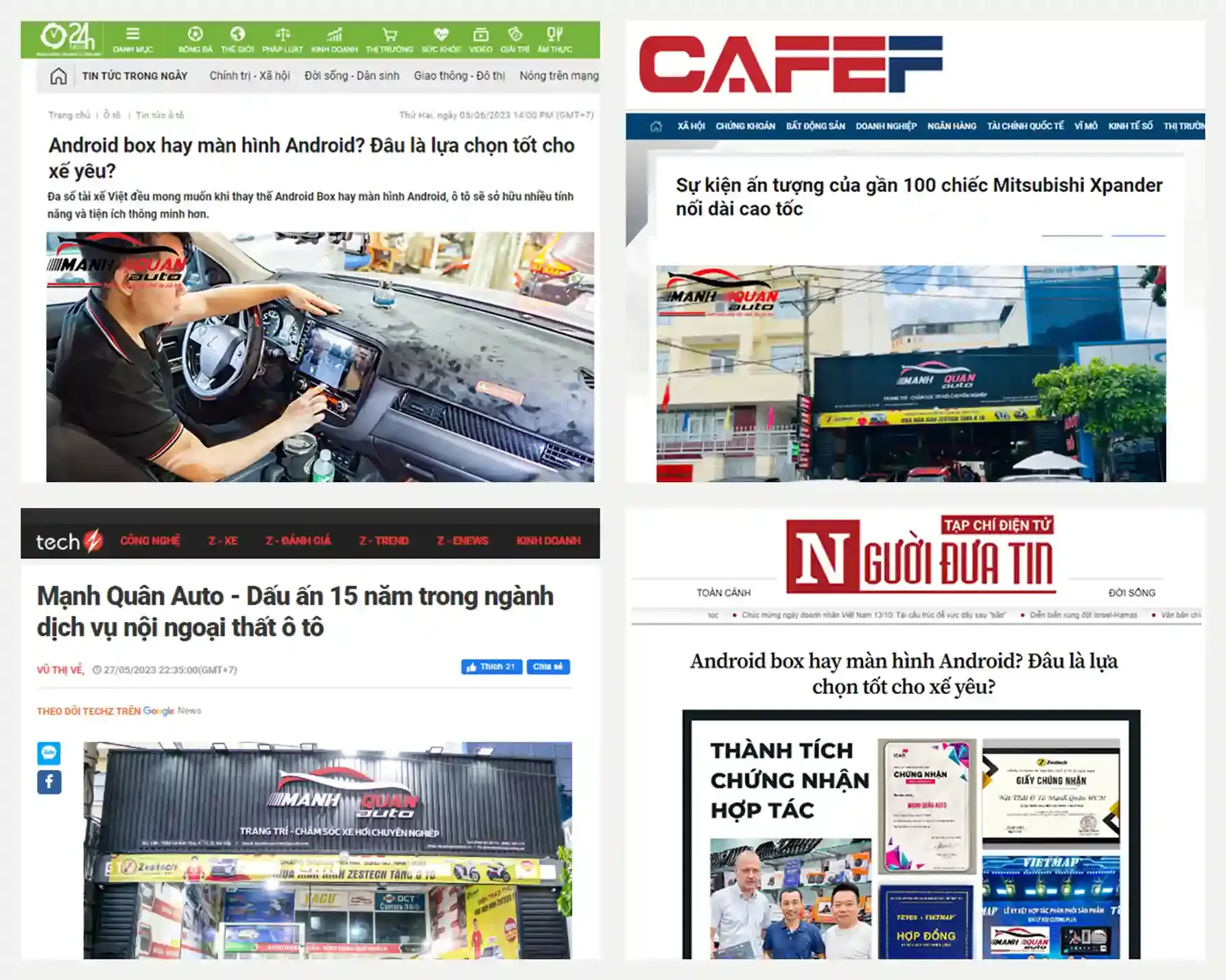 Báo chí nói về Mạnh Quân Auto - Đảm bảo uy tín và chuyên môn lắp đặt khung thể thao xe bán tải