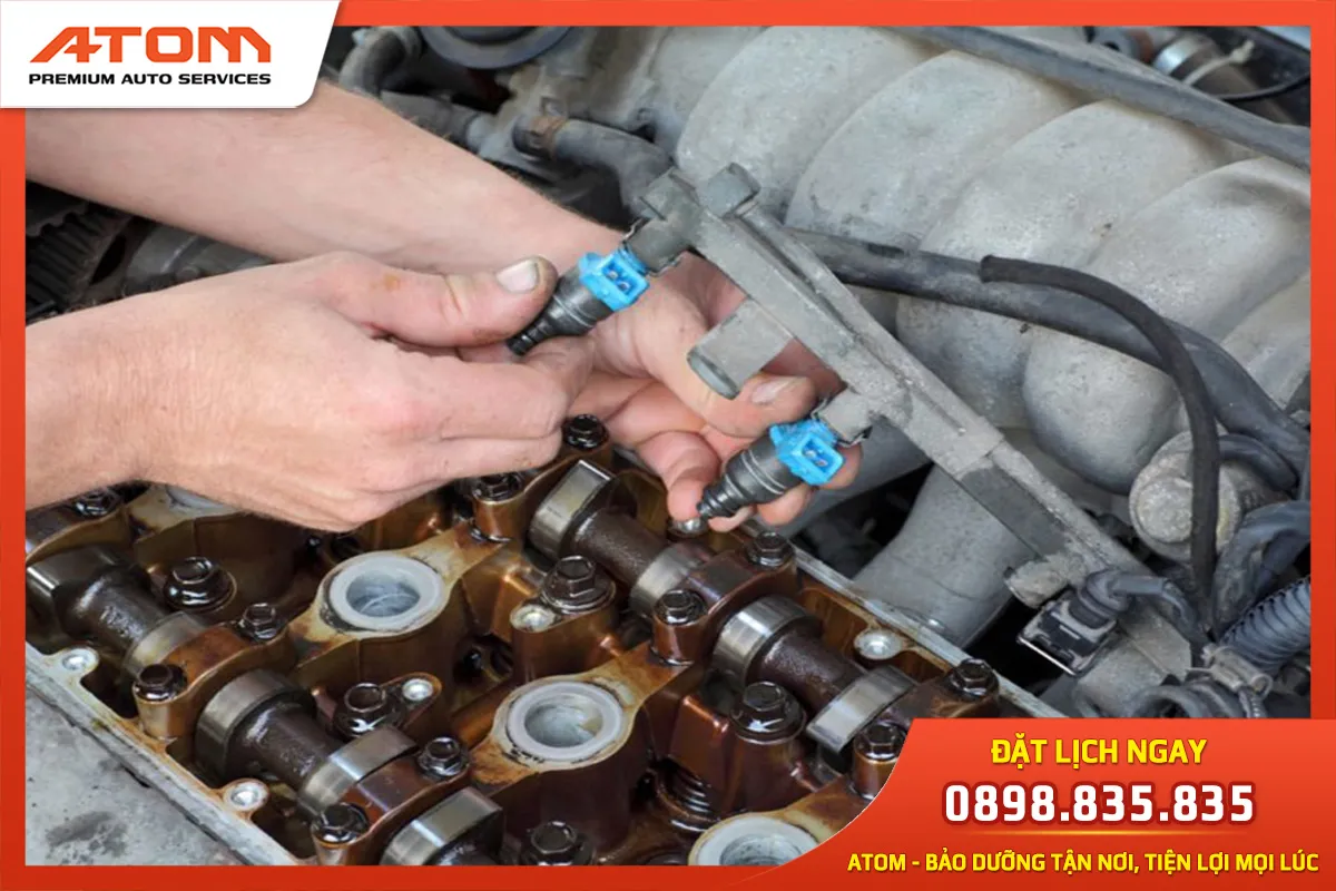 Vệ sinh kim phun định kỳ giúp đảm bảo hiệu suất phun nhiên liệu cho xe ô tô máy dầu
