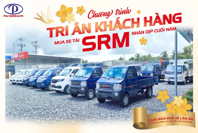 Việc bảo dưỡng xe tải SRM là một quá trình đơn giản, giúp giảm chi phí vận hành lâu dài
