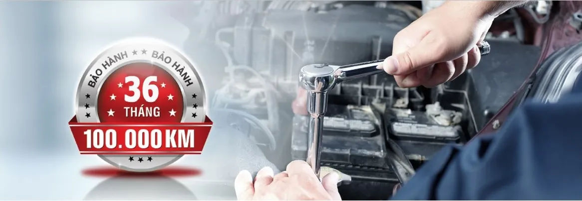 Chính sách bảo hành lên tới 3 năm hoặc 100.000Km của xe Dongben X30