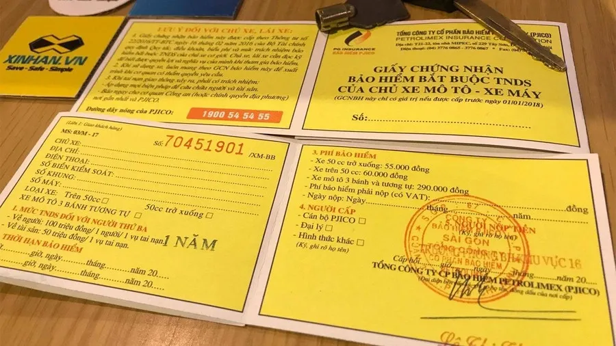 Quyền lợi bồi thường của bảo hiểm xe máy bắt buộc khi xảy ra tai nạn