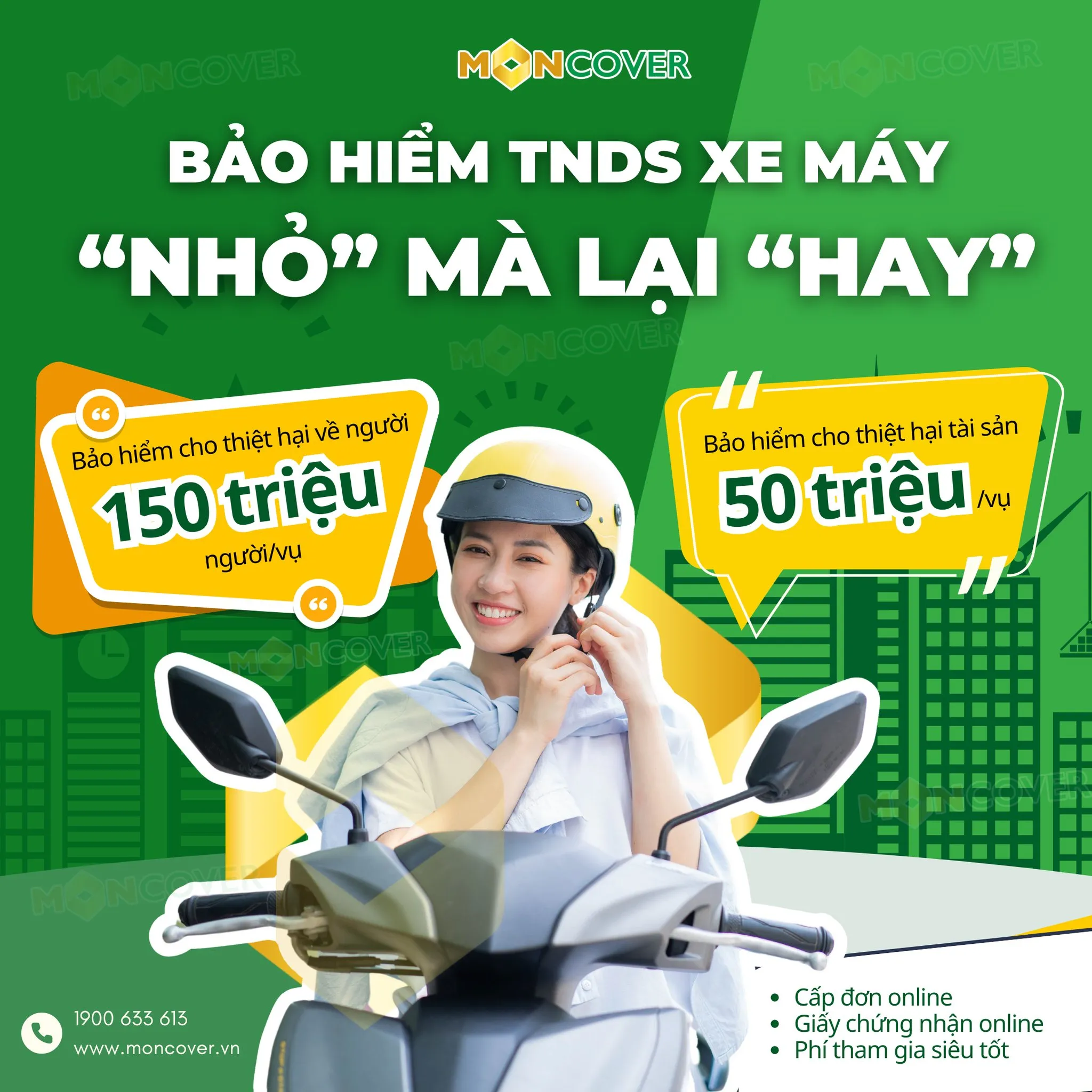 Hướng dẫn bán bảo hiểm xe máy trên app Moncover