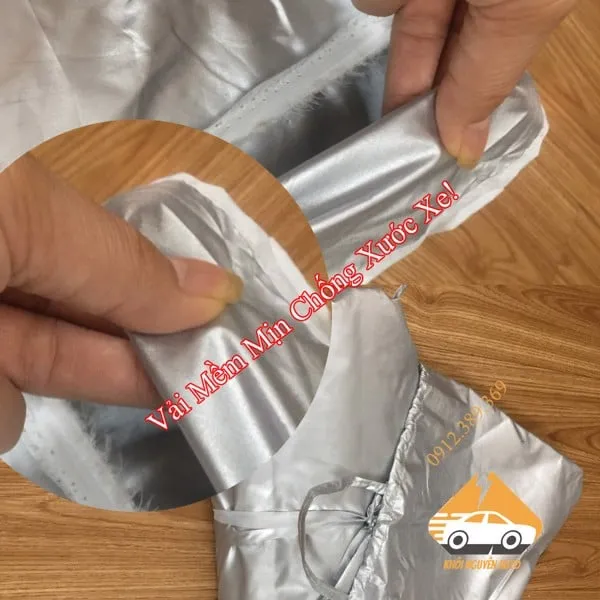 Bạt phủ giúp chống xước và bảo vệ bề mặt sơn xe hiệu quả
