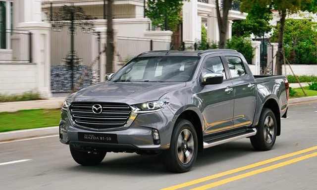 Mazda BT-50 khá phù hợp vận hành trong thành phố