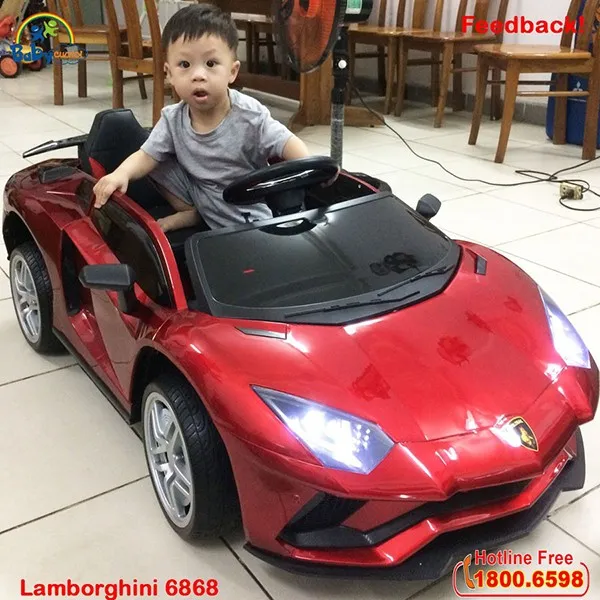 Xe ô tô điện trẻ em Lamborghini Aventador