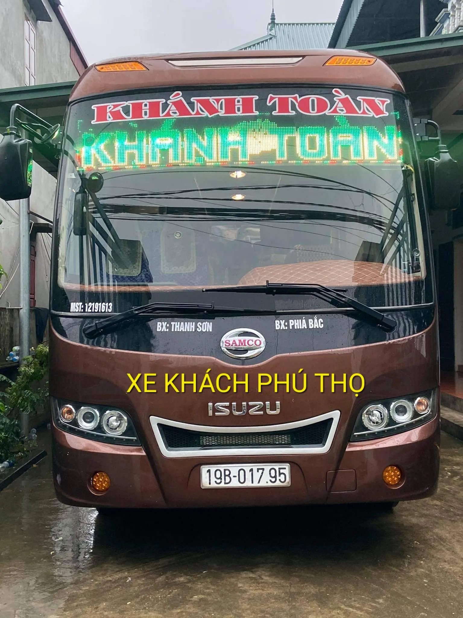 Nhà Xe Khánh Toàn: Thanh Sơn Phú Thọ đi Bắc Ninh, Bắc Giang, Lạng Sơn