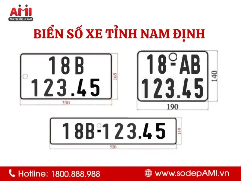 Bảng phân bổ biển số xe máy theo huyện tại Nam Định