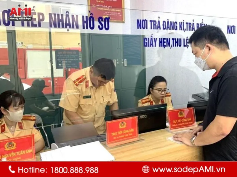 Quy trình các bước đăng ký biển số xe tại cơ quan có thẩm quyền