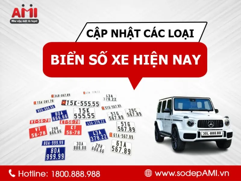 Showroom AMI - đơn vị uy tín chuyên cung cấp biển số xe đẹp