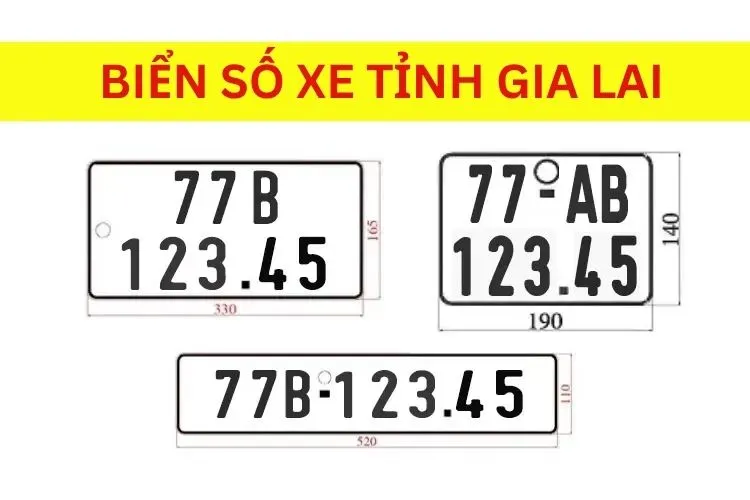 Biển số xe 77 thuộc tỉnh Bình Định theo quy định mới nhất