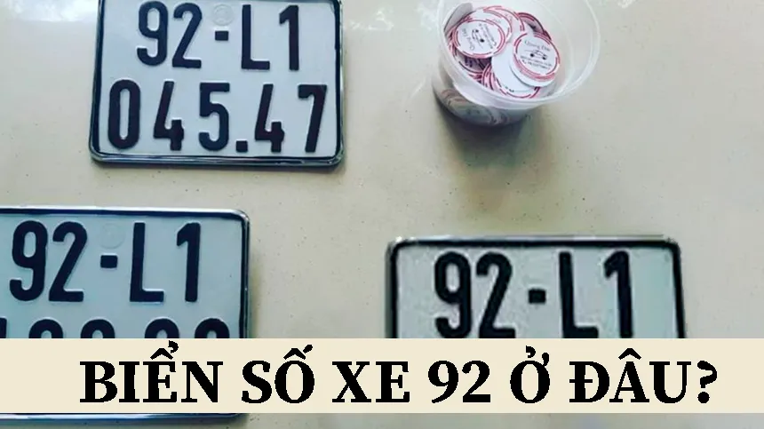 92 Biển Số Ở Đâu? Giải Mã Chi Tiết Ký Hiệu Xe Quảng Nam