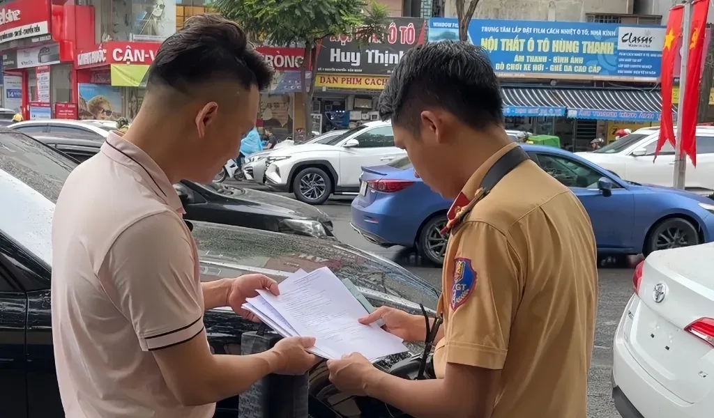 Mức xử phạt đối với lỗi biển số xe bị mờ và không rõ chữ số