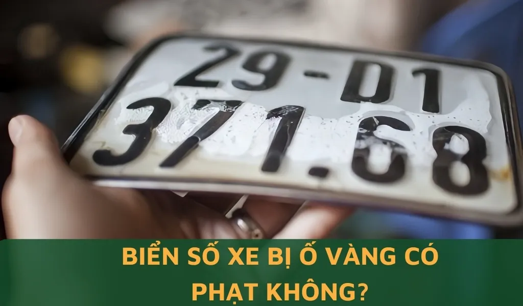 Giải pháp xử lý biển số xe bị ố vàng hiệu quả nhất hiện nay