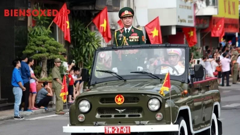 Biển số xe màu đỏ là gì