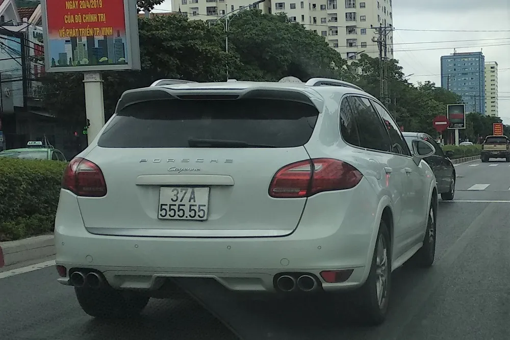 Biển số xe Nghệ An mang mã vùng 37 theo quy định của Bộ Công an