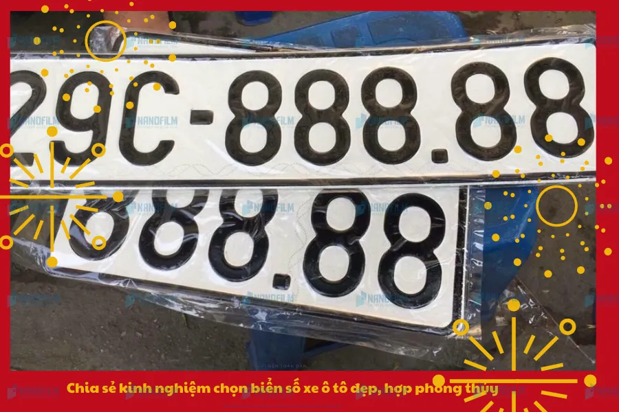 Hướng dẫn chọn biển số xe ô tô đẹp mang lại may mắn và tài lộc
