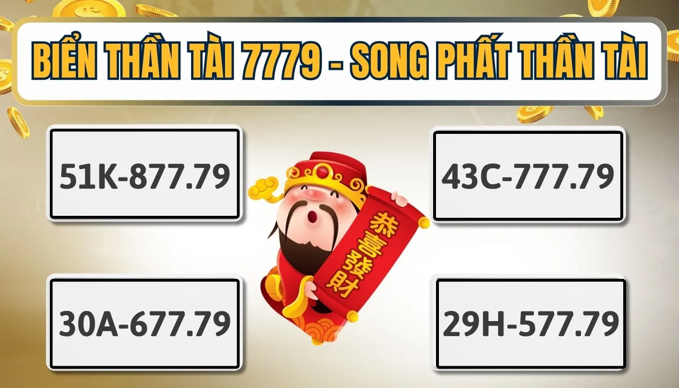 Ba số 7 đại diện phát đạt kết hợp 79 kích hoạt vận tài vượng phát mạnh mẽ