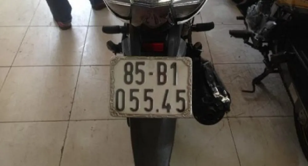 Biển số xe Ninh Thuận có ký hiệu mã số đầu là 85