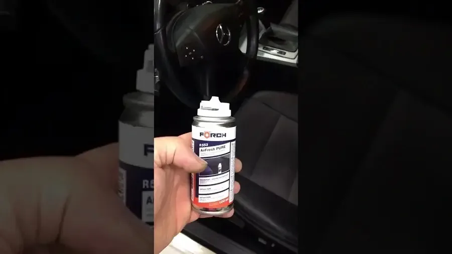 Förch R554 Airfresh Scent chuyên xử lý mùi hệ thống điều hoà ô tô Khi sử dụng Förch R554 chỉ cần xịt vào khu vực cần vệ sinh