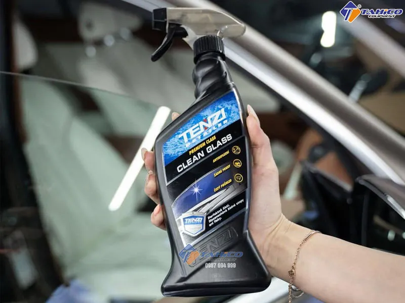 Dung dịch vệ sinh kính chuyên nghiệp CLEAN GLASS, dụng cụ rửa xe ô tô cho kính trong suốt