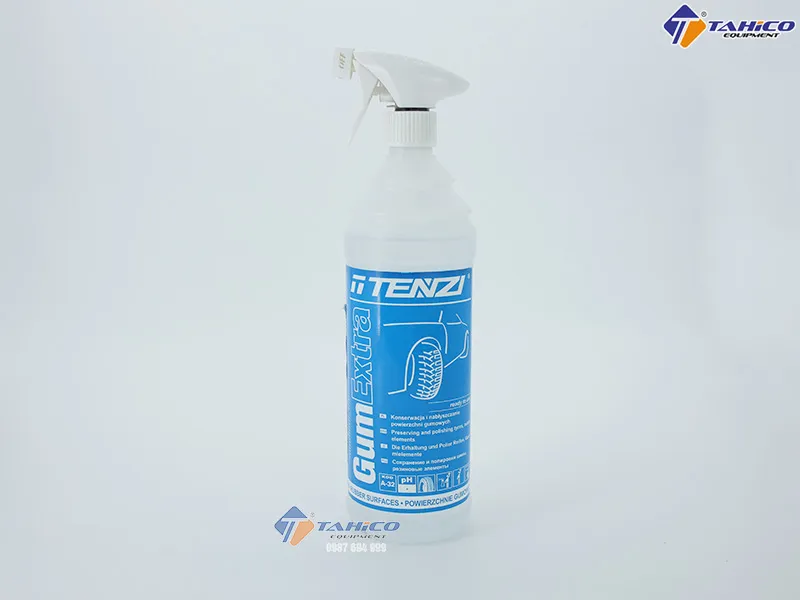 Dung dịch bảo dưỡng lốp Gum Extra, dụng cụ rửa xe ô tô cho lốp đen bóng