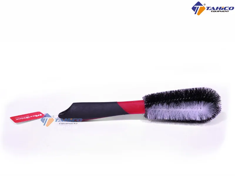 Bàn chải bánh xe xoay 360 độ, dụng cụ rửa xe ô tô làm sạch sâu