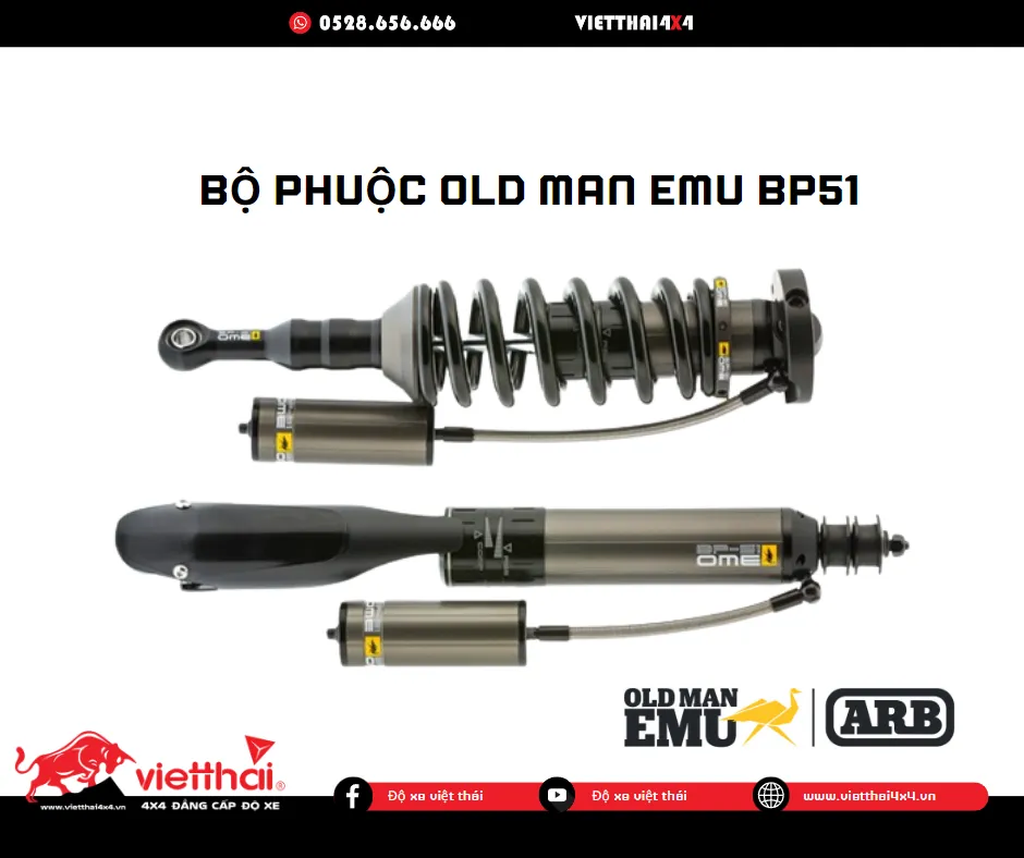 Bộ phuộc Old Man Emu BP51 cao cấp