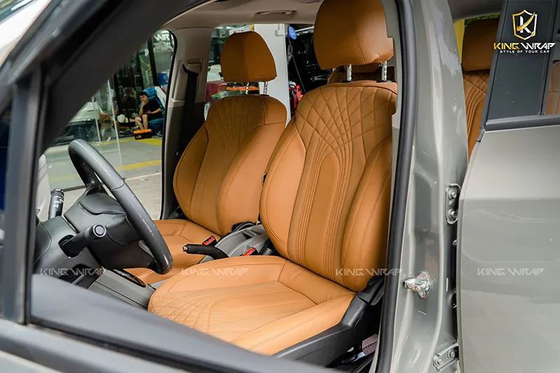 Bọc ghế da chevrolet da nappa