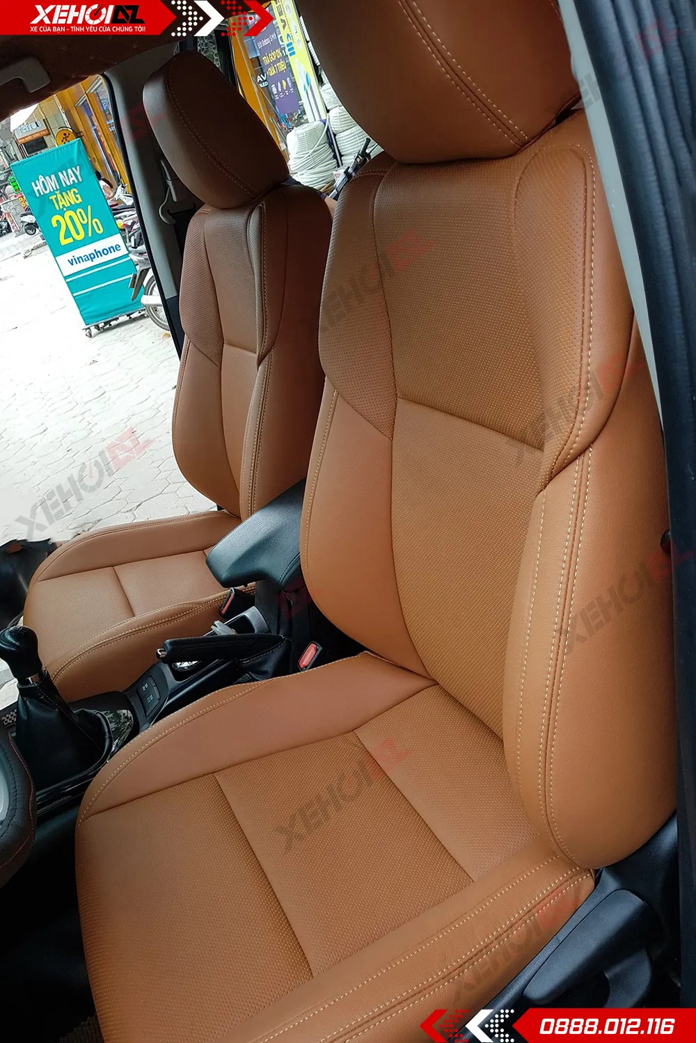 Bọc ghế da ô tô theo phom zin hình 02